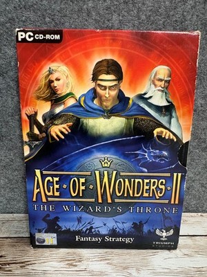 AGE OF WONDERS II - The Wizard's Throne PC CD Rom OVP mit Handbuch