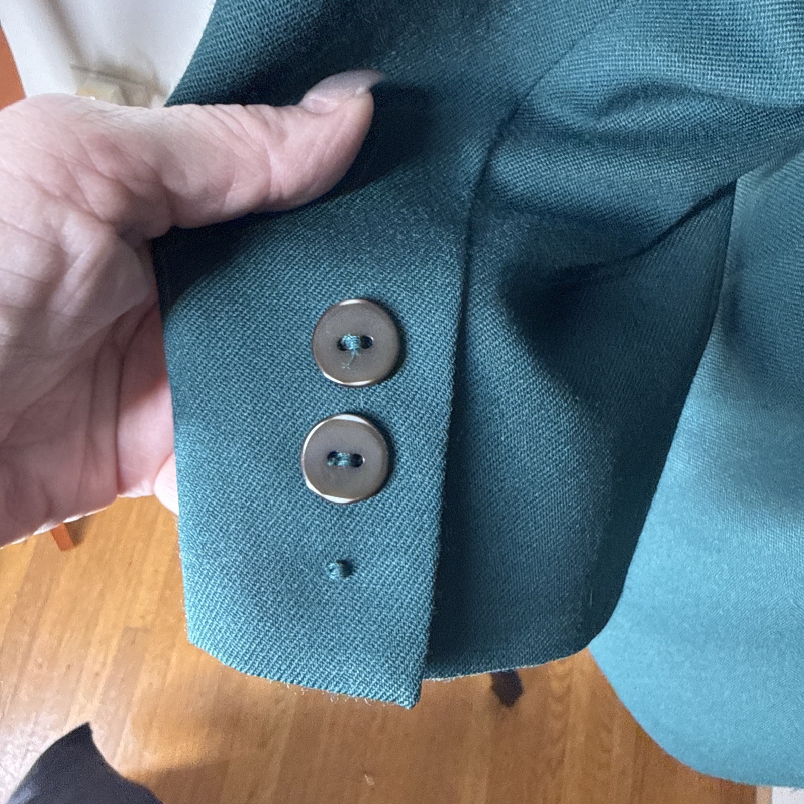 Pendleton Double Breasted Forest Green 100% Virgi… - image 5