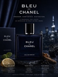 Blue De Chanel Eau De Parfum -  3.4fl Oz/100 ml - Men’s Cologne - NEW SEALED