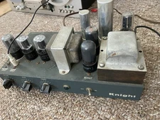 Vintage 1955 Knight Allied Tube Amplifier 6V6 Mono Amp Tested Working