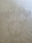 (6) Vintage Waterford Crystal Kildare 12 Oz Flat Tumblers Barrel Shape 4-1/2”