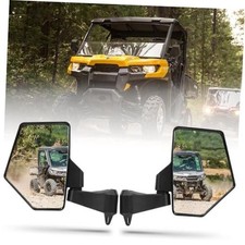 Defender Mirror, UTV Side mirror For No Door  Half Door  Full Door,