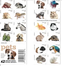 USPS sheet  OF 20  FOREVER STAMPS (RETIRED DESIGNS)