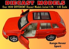 RED RANGE ROVER SPORT L320 2005 -2013; LOVELY BIG 1:38 SCALE DIECAST MODEL CAR
