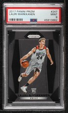 2017-18 Panini Prizm Lauri Markkanen #247 PSA 9 MINT 0k2i