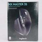 Logitech - Black MX Master 3S Wireless Laser Mouse with Ultrafast Scrolling
