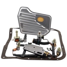 9Pcs 4L60E/4L65E Transmission Master Solenoid Kit TCC EPC PWM Shift 3-2 Harne...