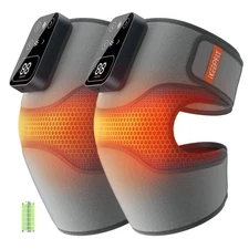 Cordless Knee Massager with Heat Vibration for Pain Relief, MAXwarm 4.0[2025 ...