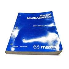 2006 Mazda6 Mazda 6 Mazdaspeed Mazdaspeed6 Electrical Wiring Diagram Manual xz