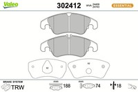 Bremsbelagsatz Scheibenbremse Vorderachse FüR Audi A4 Avant 8K5 B8 8K2 8KH