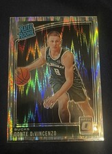 Panini Donruss Optic Rated Rookie Shock Prizm #164 Donte DiVincenzo Bucks