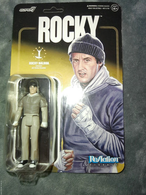 ROCKY BALBOA WORKOUT- ROCKY (UNOPENED) SUPER 7 REACTION