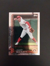 2025 Topps Series 2 - Casey Schmitt #495 Rainbow Foilboard