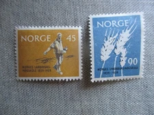 Norway, Scott# 378-379, MNH