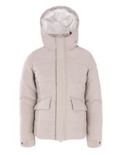 CMP Donna Giacca Trapuntata Fix Hood Beige Impermeabile Traspirante