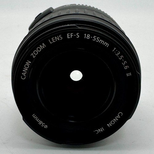 Canon Zoom Lens EF-S 18-55mm 1:3.5-5.6 II DSLR Camera Lens w/ Front Cap - Picture 3 of 4