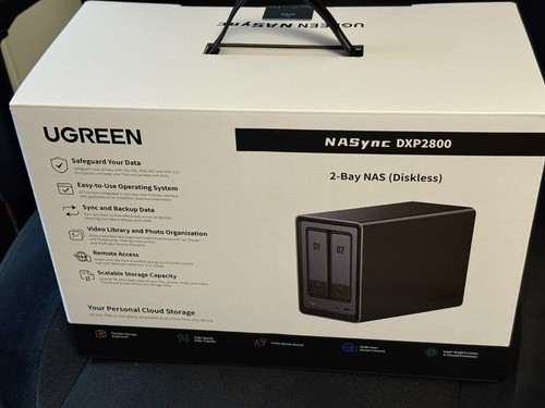 UGREEN NAS DXP2800 2-Bay + 32GB RAM Kingston DDR5 4800 - OVP 18.6.2025