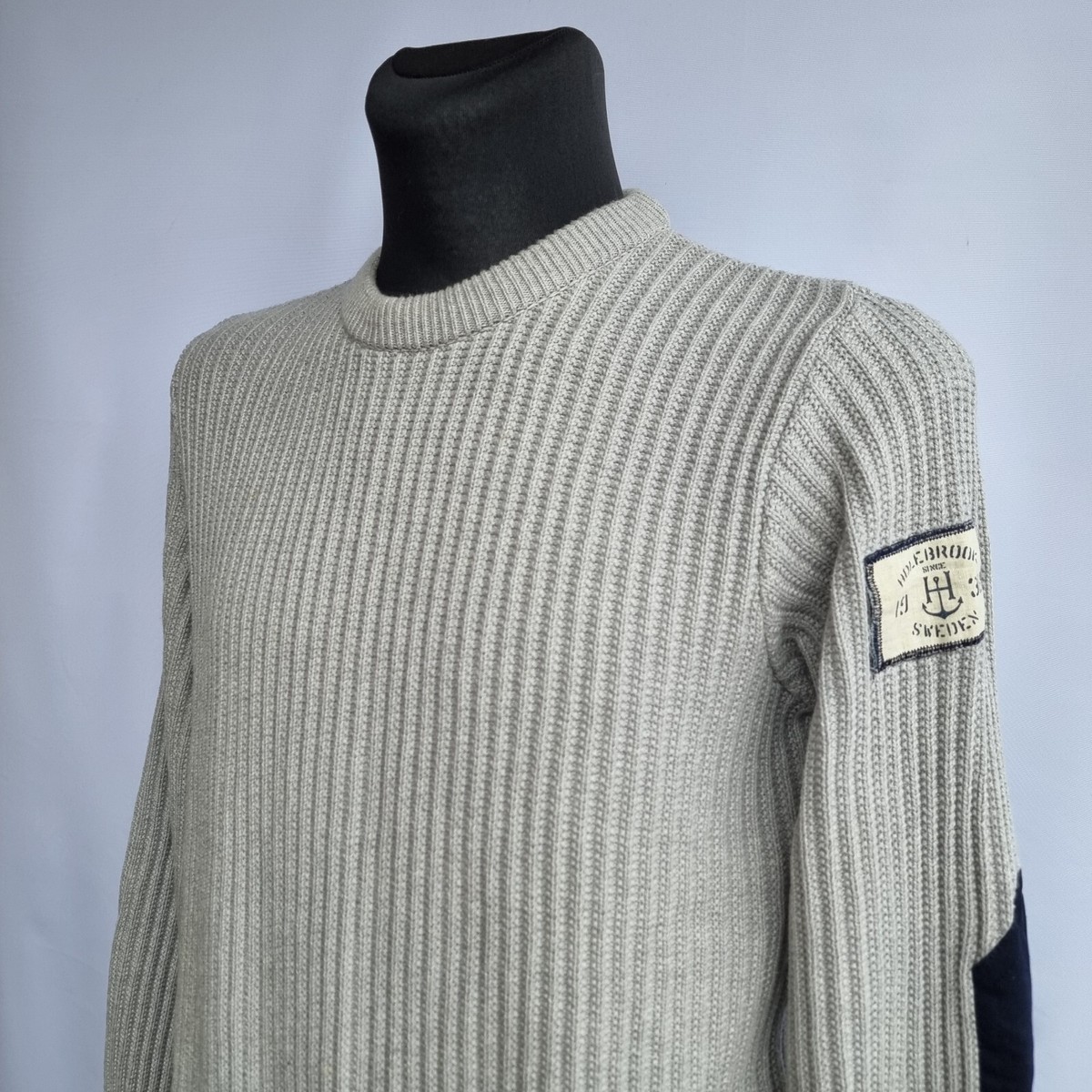 HOLEBROOK SWEDEN ニット グレー HOLEBROOK Sweden Gray Cotton Sweater sz S Unisex | eBay