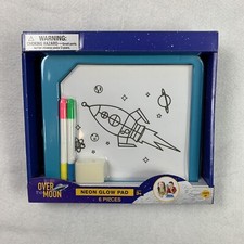 Over The Moon Neon Glow Pad 6 Pieces New in Box