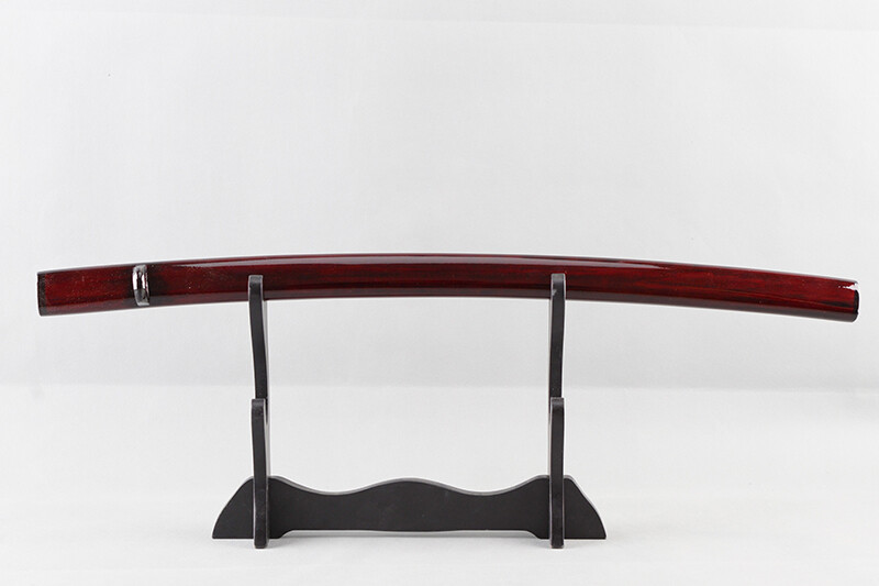 30'' Dark Red SAYA Katana Lacquered Wood Sheath Scabbard for