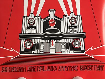 LED ZEPPELIN,'MOTHERSHIP' AUTHENTIC LICENSED 2012 POSTER | eBay