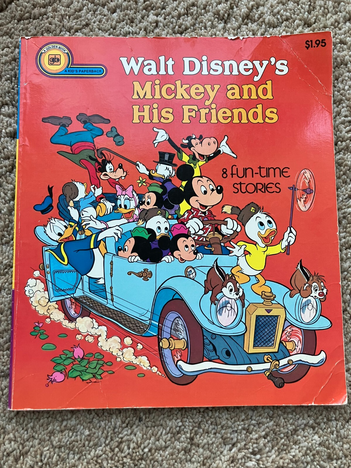 Vintage Walt Disney's Mickey and His Friends 8 FunTime Stories eBay