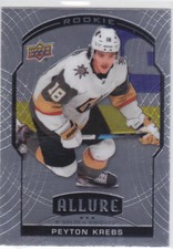 20/21 ALLURE..PEYTON KREBS..ROOKIE..# 96..GOLDEN KNIGHTS..FREE COMBINED SHIP