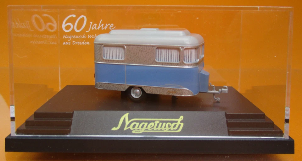 Busch MCZ 03-252 Wohnwagen Nagetusch aus Dresden 1:87 NEU Modell