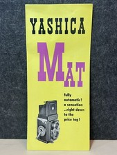 Vintage Yashica Mat Camera Pamphlet 1950s A C LM 635 44 Models