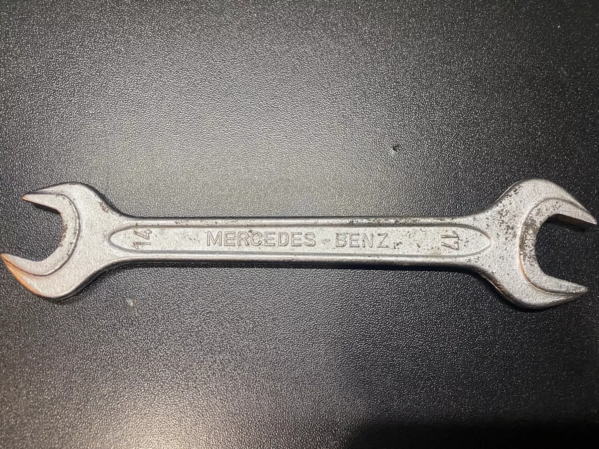 Mercedes Benz VW Dowidat DIN 895 Open End Wrench Tool 14mm x 17mm West Germany