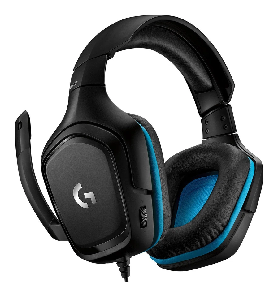 Logitech Cuffie gaming G SERIES G432 7.1 Black e Blue 981 000770 - Immagine 4 di 4