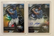 Dominic Keegan 2023 Bowman Platinum Prospect Gold Non Auto /50 , Base Auto