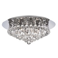 6 Light Ceiling Home Lighting Lampshade Flush Chandelier Hanna Crystal Light 6 Light Ceiling Home Lighting Lampshade Flush Chandelier Hanna Crystal Light