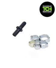 Male Stem Push Fit 6mm Hose Barb To 8mm Stem Watrefed Pole Window Cleaning