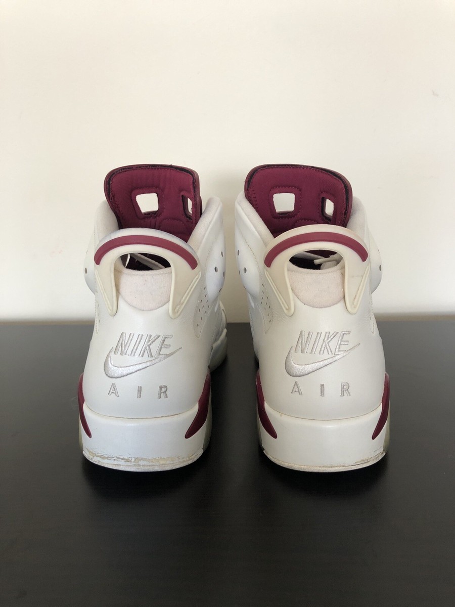 Nike Air Jordan 6 Retro Maroon Men's 11 US 2015 Release [384664