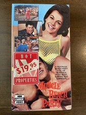 SEALED Betamax Muscle Beach Party 1964 Frankie Annette Surf Movie Rare Not VHS