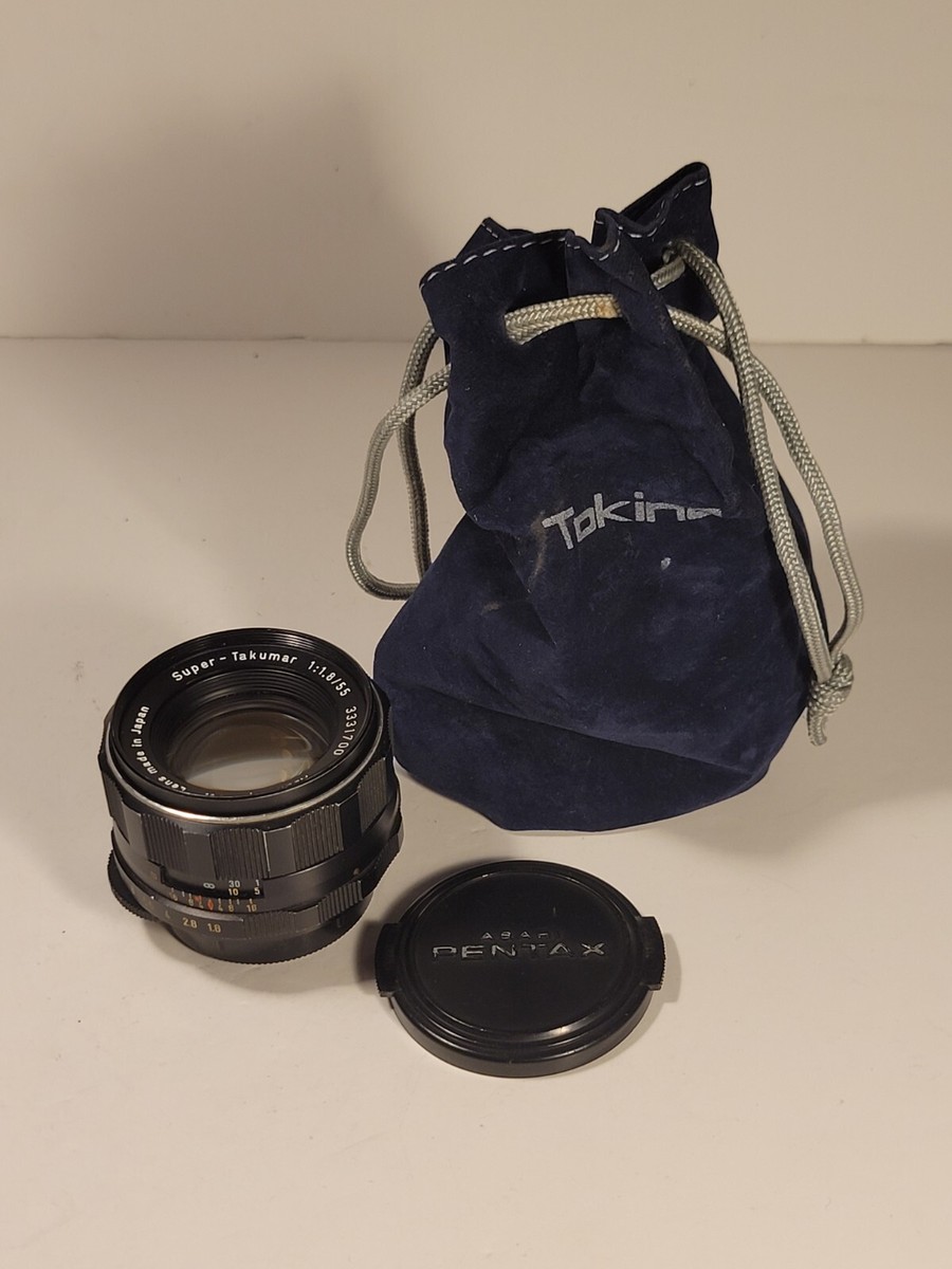 Objectif Pentax Super-Takumar 55mm F/1.8 Monture M42 - Avec Adaptateur Fuji, Occasion