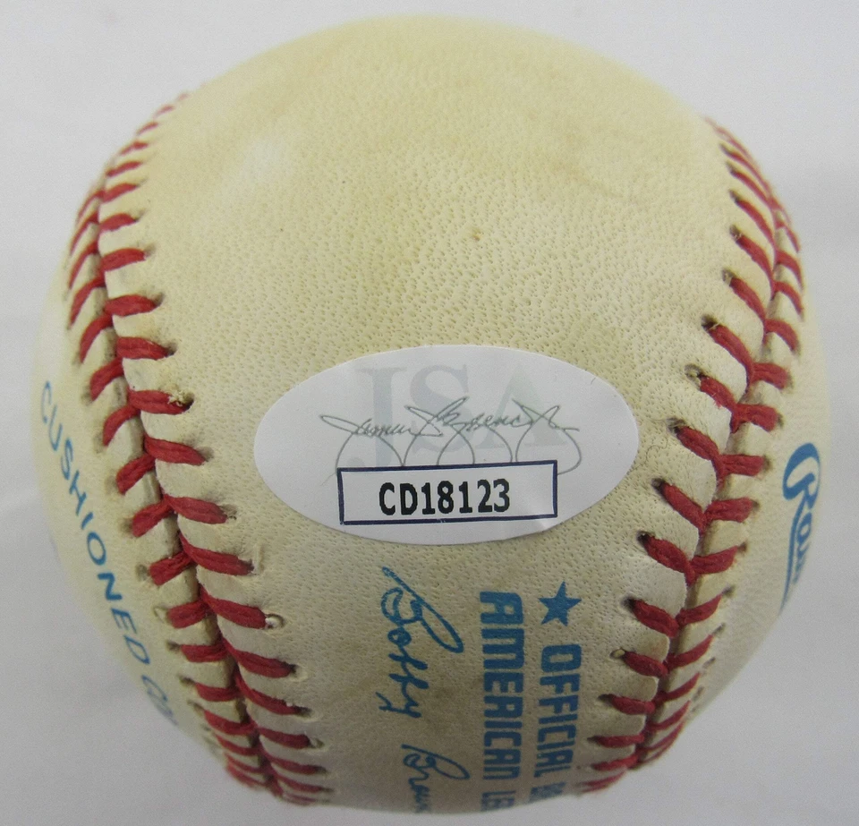 Béisbol firmado por Tom Tresh Auto Rawlings JSA CD18123 Foto 2 de 4