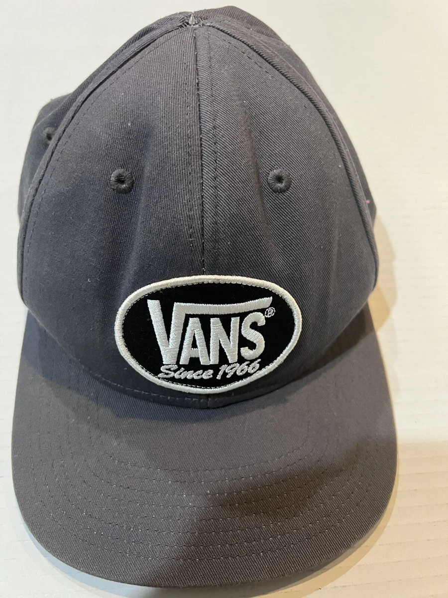 Vans Snapback Mens Cap Hat Grey Adult Baseball Cap