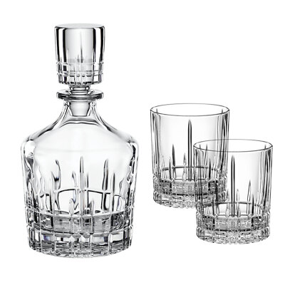 Spiegelau Perfect Whisky Set 3 tlg. Karaffe Tumbler Whiskyglas Kristallglas