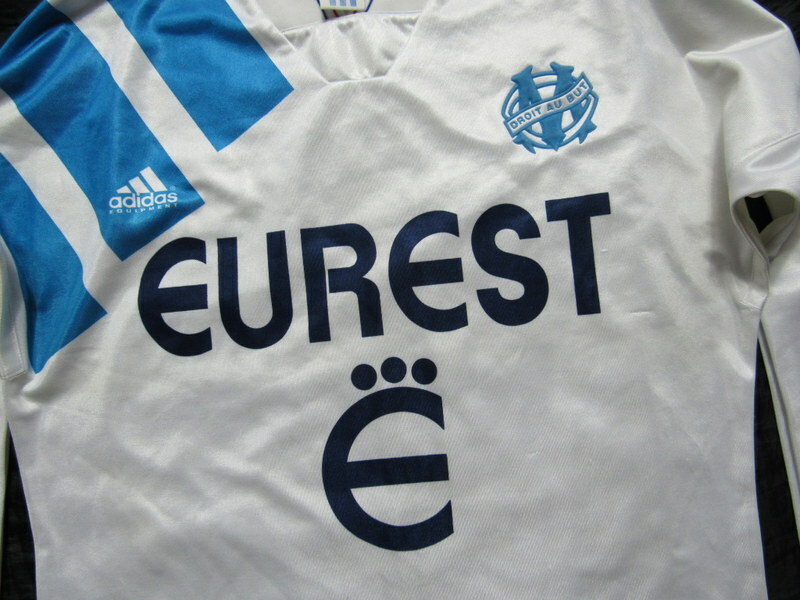 OLYMPIQUE de MARSEILLE Retro LONG SLEEVE shirt jersey ADIDAS