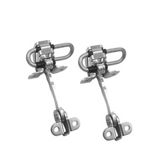 2x Türfeststeller Türstopper Türfangband Vorne L&R für Fiat Punto 188 1.2 1.4