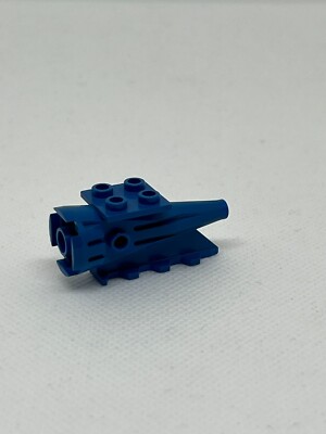 LEGO Turbine Düse schwarz Blue Tail 4x2x2 Aircraft Rocket Engine 4746 blau