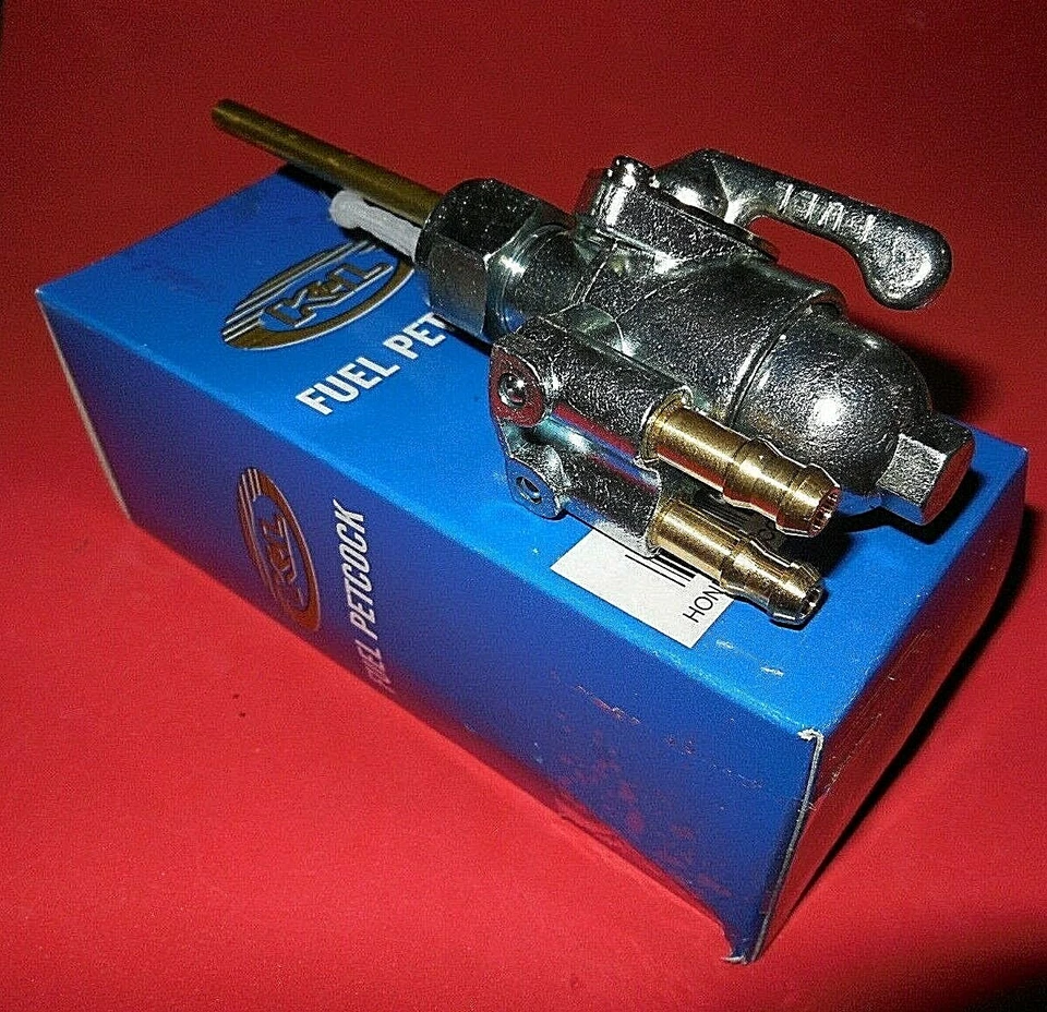 K&L Fuel Petcock Honda CB350 CL350 SL350 CB360 CL360 CJ360 CB450 CL450 18-4150 Foto 2 de 4