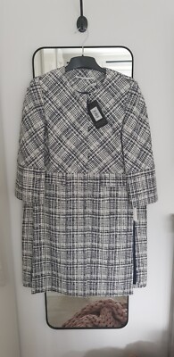 Rosetta Getty Mantel Tweed NEU