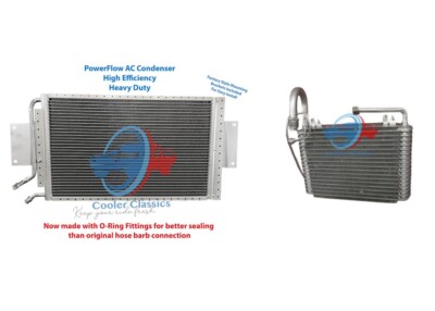 1968 Chevy Camaro PowerFlow AC Condenser & evaporator (V6  ONLY) AC1450PFB