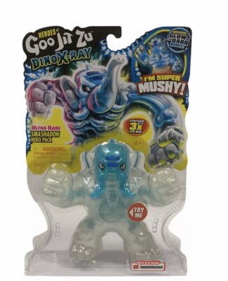 Goo Jit Zu Heroes Of Dino Xray – Smashadon, Personaggio Morbido Che Si Allunga 3 Volte, Serie Dinosauro