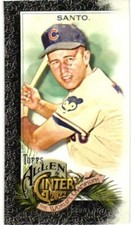 2022 Allen and Ginter Base Mini Black Border #188 Ron Santo - Chicago Cubs
