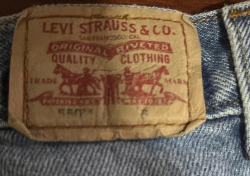 Levi’s Jean Pants Red Tag Style 550 Unisex 7 Year Sz 8 Excellent Condition - Picture 6 of 6