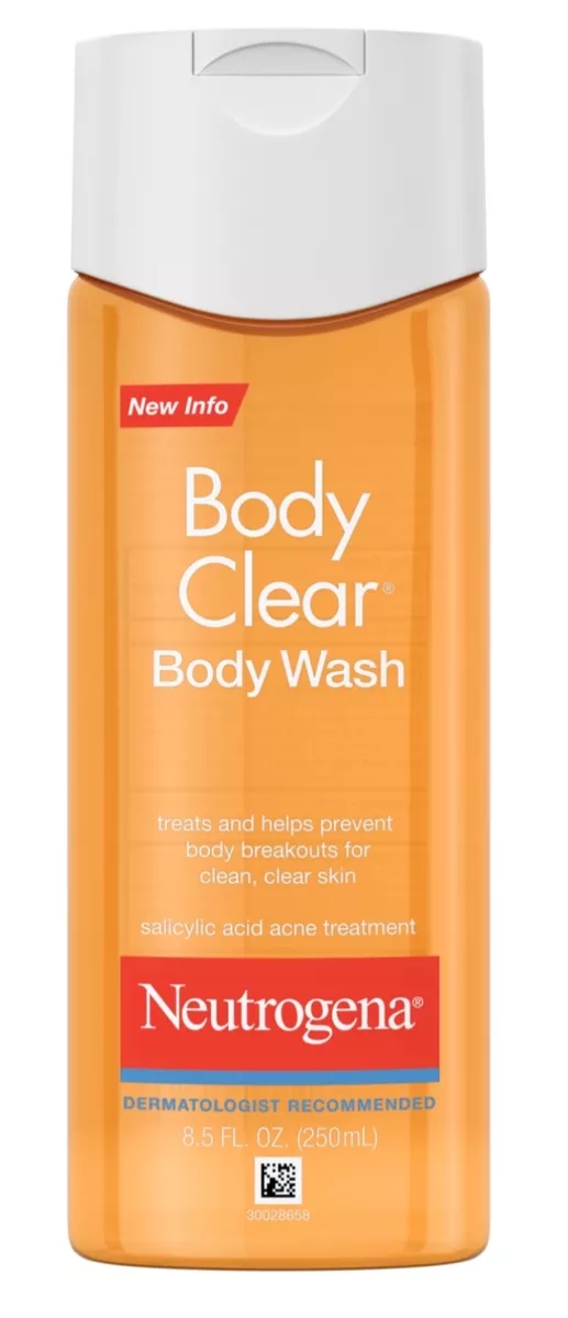 Neutrogena Body Clear Body Wash for Clean Clear Skin Salicylic